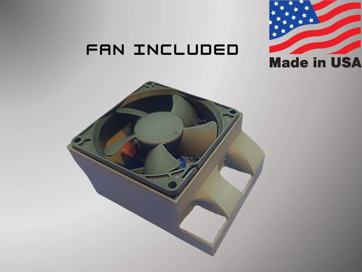 Nvidia DUAL Tesla GPU Cooling Fan Shroud CMP170HX Accelerator Card AI|286362715476