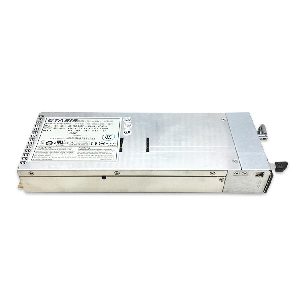 Etasis 550W Redundant 1U Hot-swappable RoHS Server Power Supply|356516910180