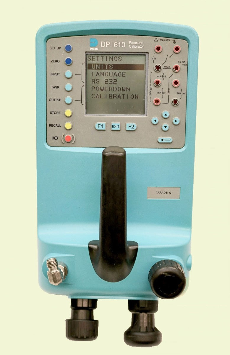 Druck DPI 610 Portable Digital Pressure Calibrator|127498271229