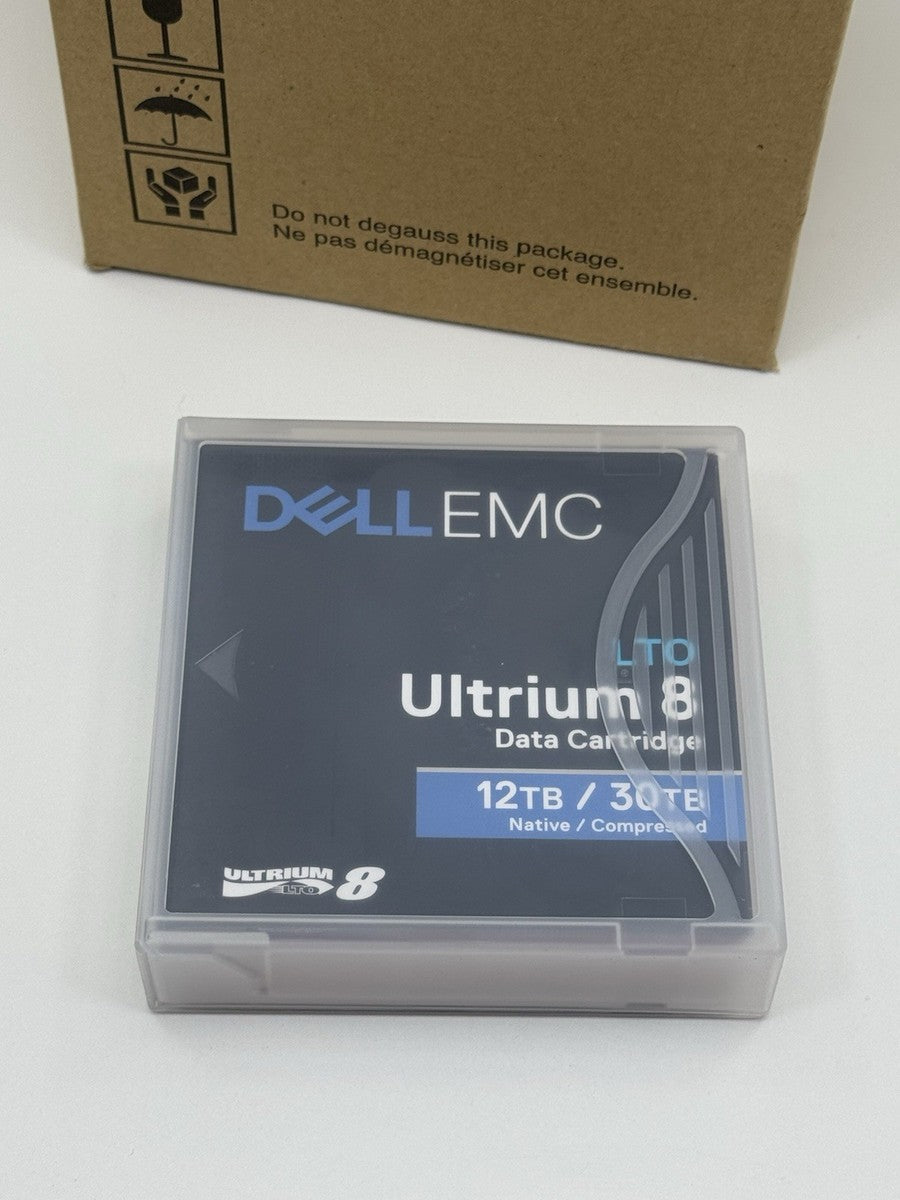 5x DELL EMC 0Y577J LTO ULTRIUM 8 DATA CARTRIDGE 12TB NATIVE 30TB COMPRESED Y577J|365688967541