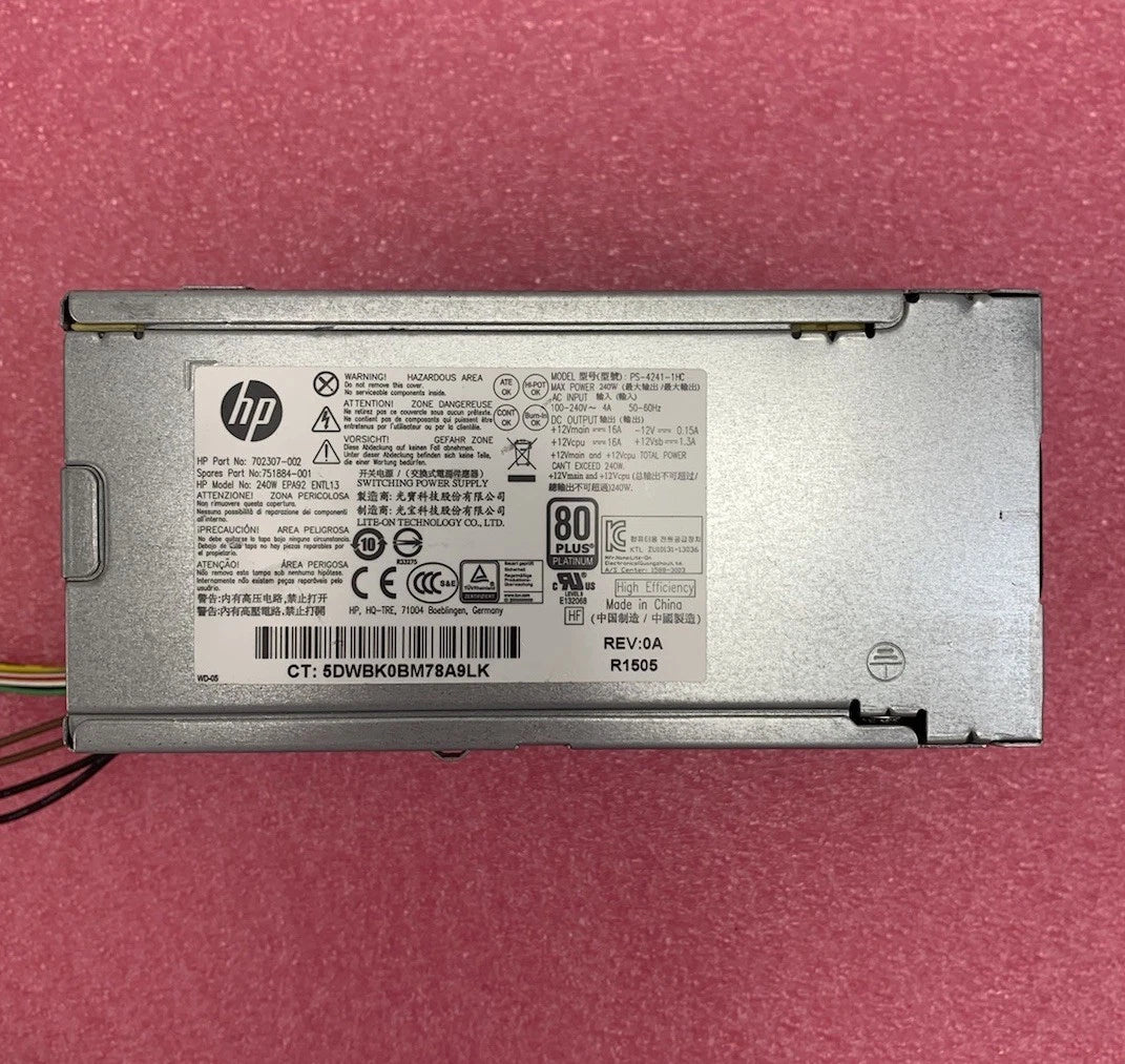 HP ProDesk PS-4241-1HC 240W Power Supply (Lot of 2)|176936732058