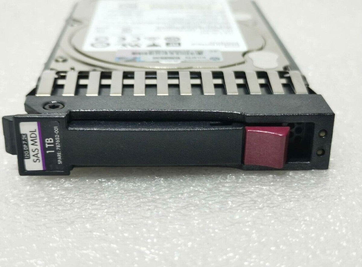 HPE MSA 1TB 787652-001 12Gb/s SAS 7.2K 2.5" 512E MIDLINE HARD DRIVE J9F50A HDD|317290736654