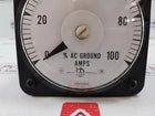 General Electric DB40 DC Ammeter Precise Industrial Current Measurement Device