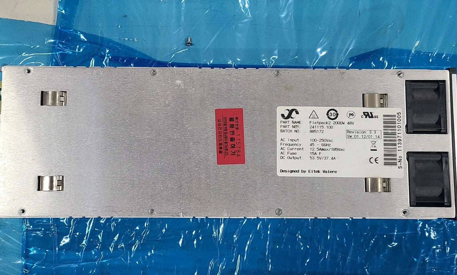 ELTEK FLATPACK2 2000W 48V Power Supply|277232736348