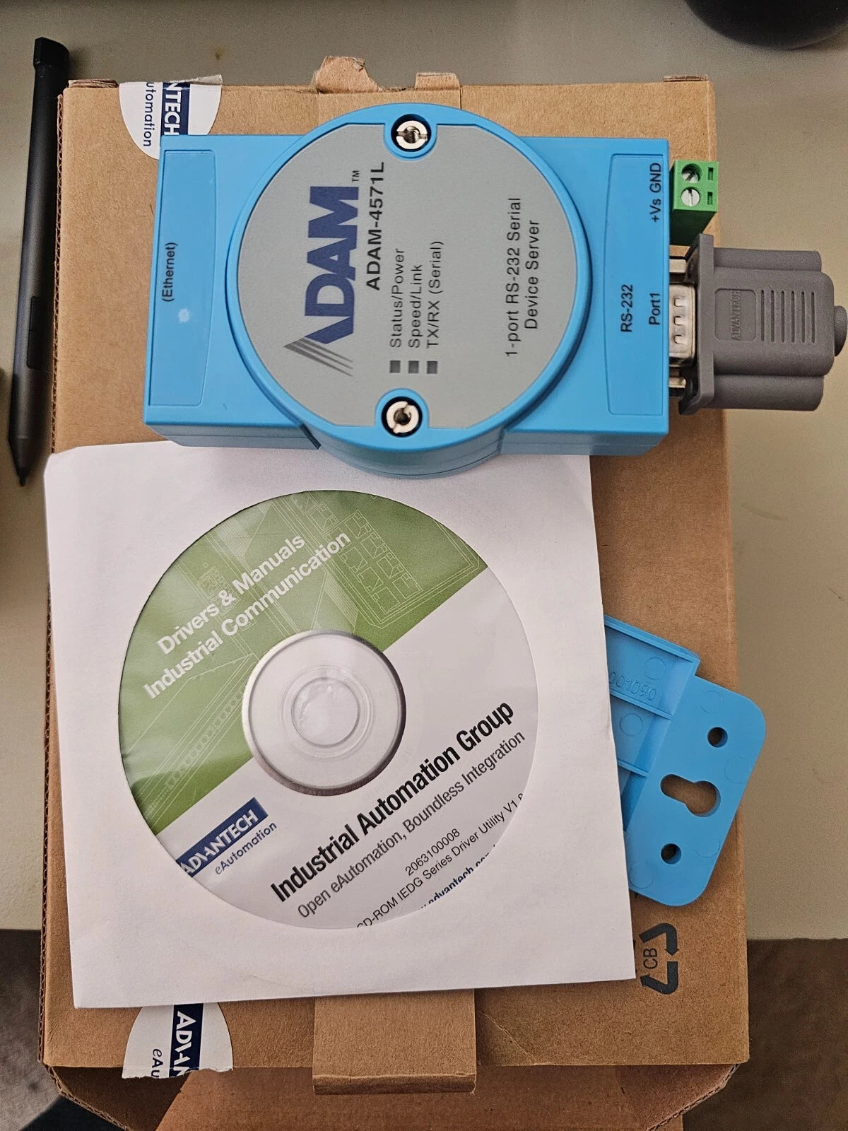 Advantech ADAM-4571L Ethernet Serial Device Server RS232 |276354765016