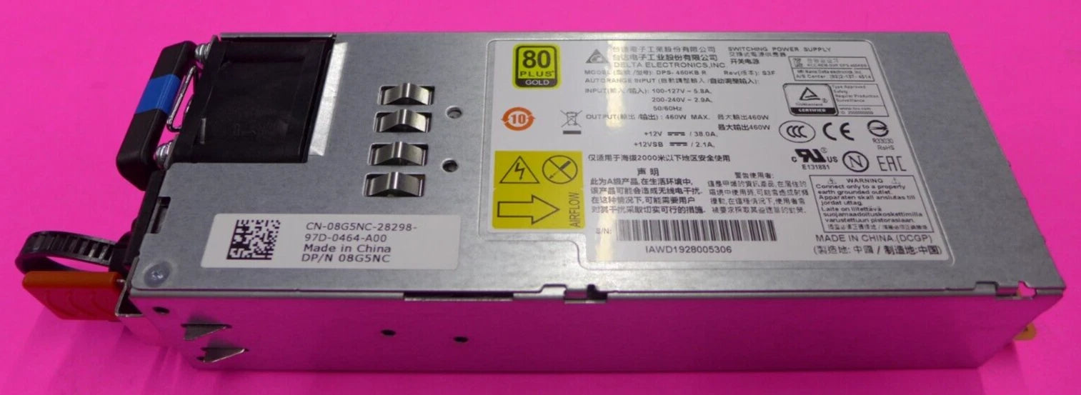 NEW Dell 460W 80Plus Gold Power Supply DPS-460KB R 8G5NC|155596551007