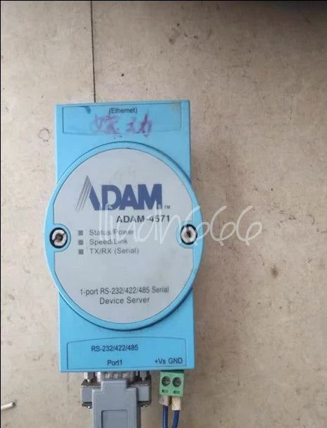 One Advantech 1 port RS-232 Ethernet serial server ADAM-4571 Used|357625190463