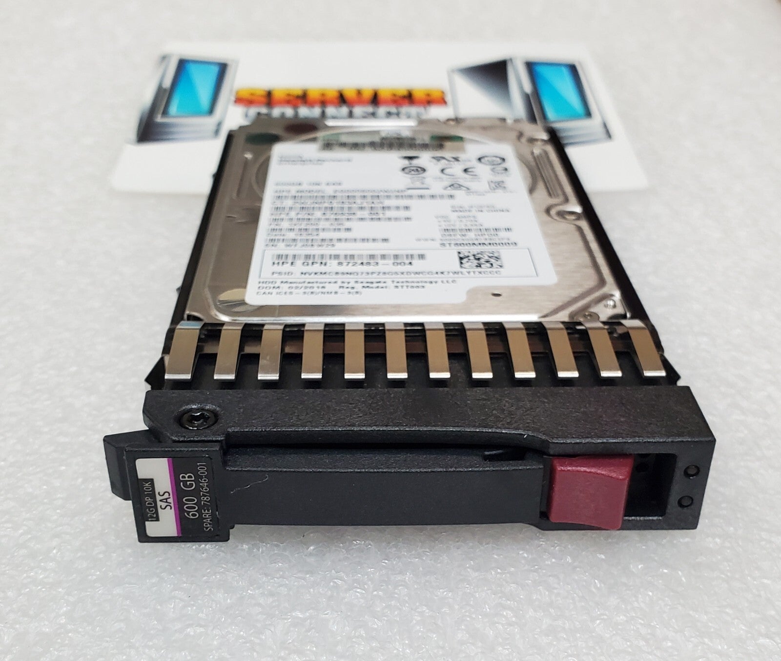 787646-001 -- HP MSA 600GB 10K SAS 2.5" 12G HDD--  J9F46A|256349020745