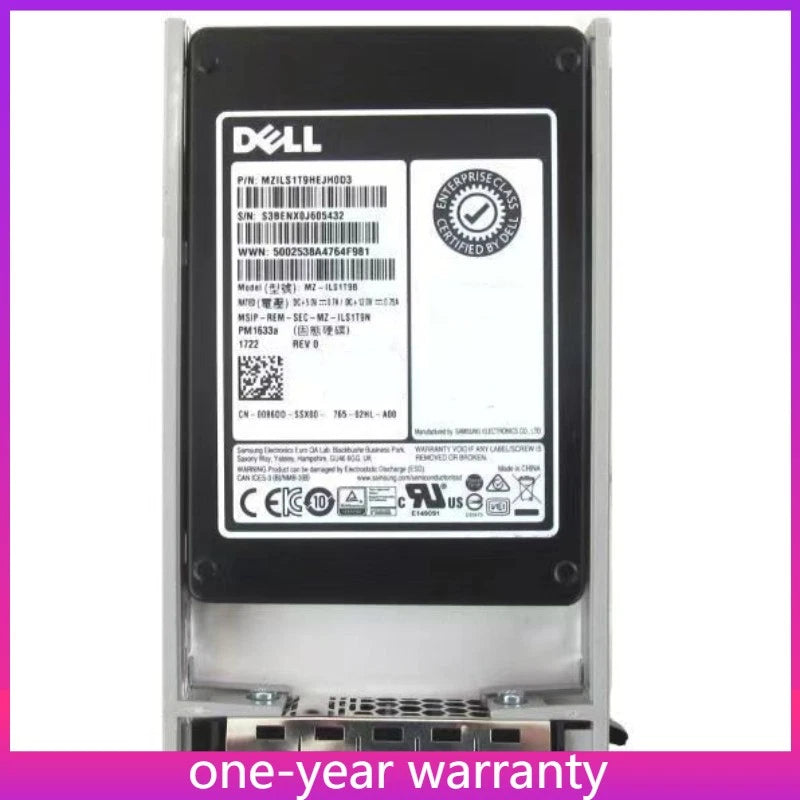 Dell 1.92TB SSD SATA 2.5 Drive R430 R530 R610 R620 R630 R720 R710 R730 R930 xd|167881443794