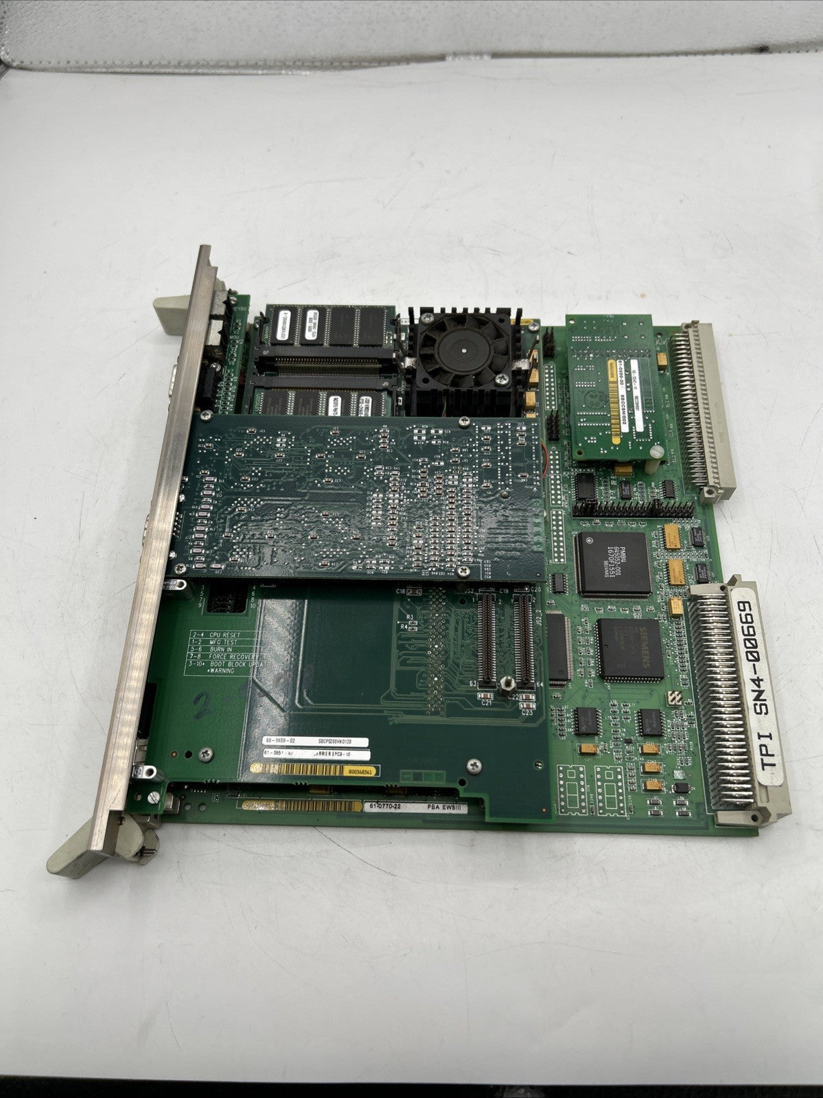 Radisys PCB SBCP5200 Motherboard 61-0770-22 68-0659-02 61-0850-00