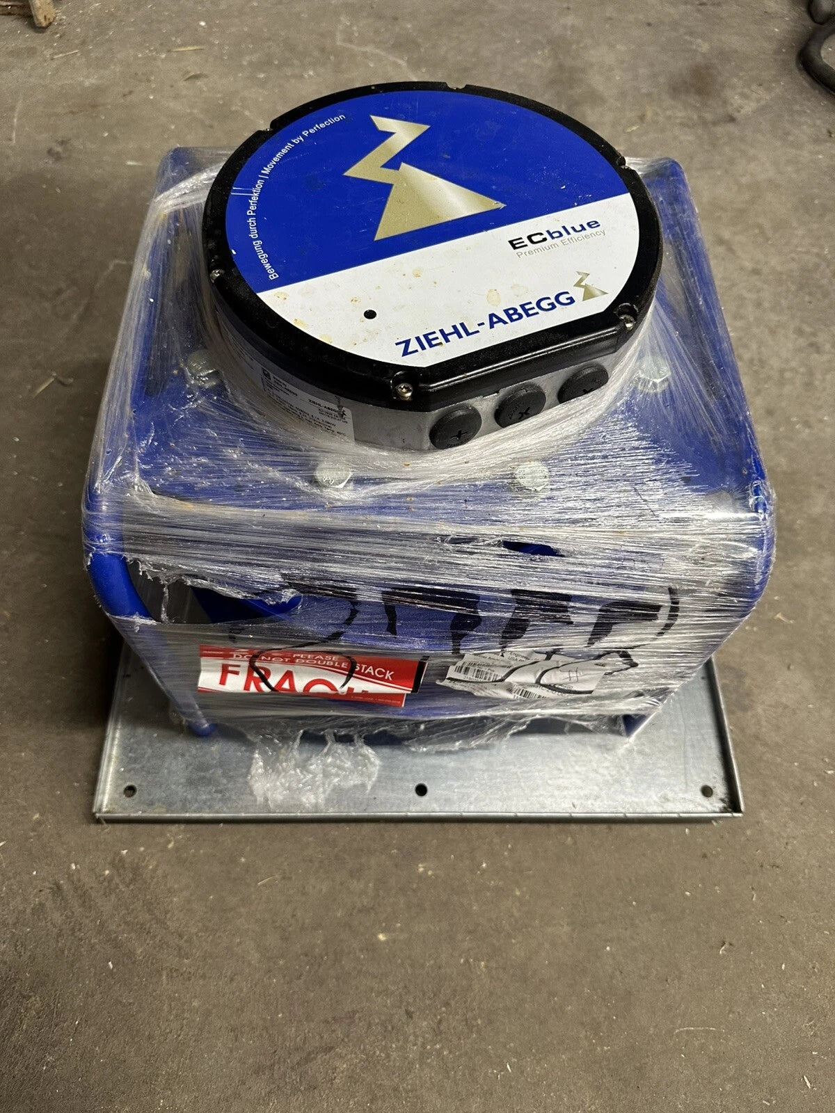 NEW ZIEHL ABEGG RH31C-ZID.DC.CR CENTRIFUGAL FAN