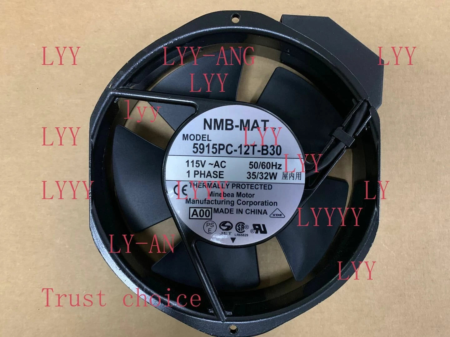 for NMB-MAT 5915PC-12T-B30-A00 Fan 115V 50/60Hz 35/32W 5915PC-12T-B30 NEW|317389863409