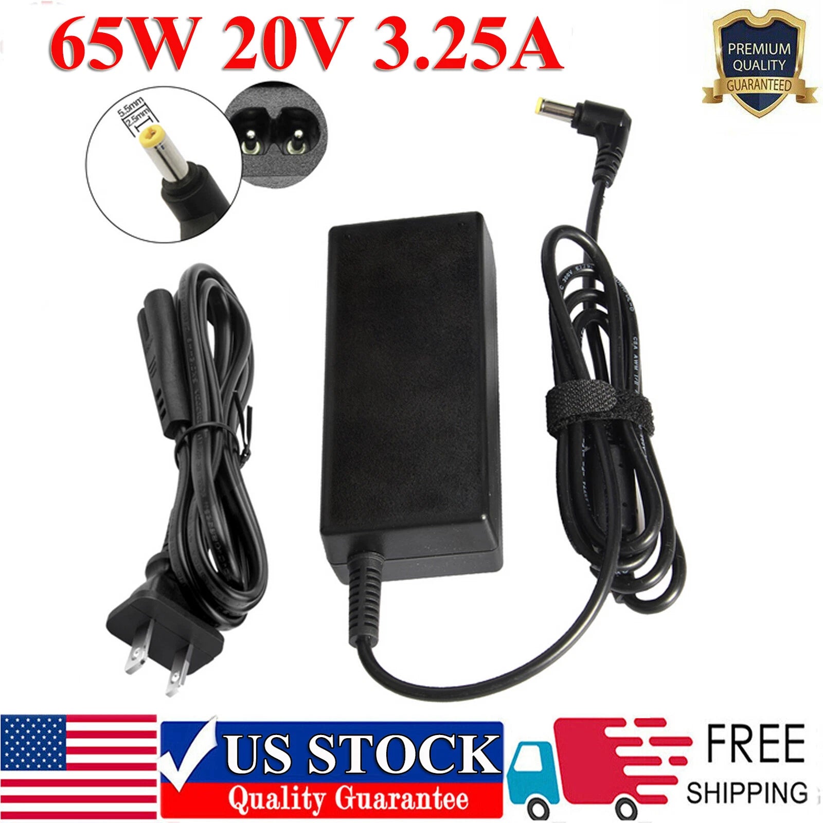 New Brand Lenovo AC Power Adapter Charger 65W For ThinkCentre M32 M72e M92|265064336597
