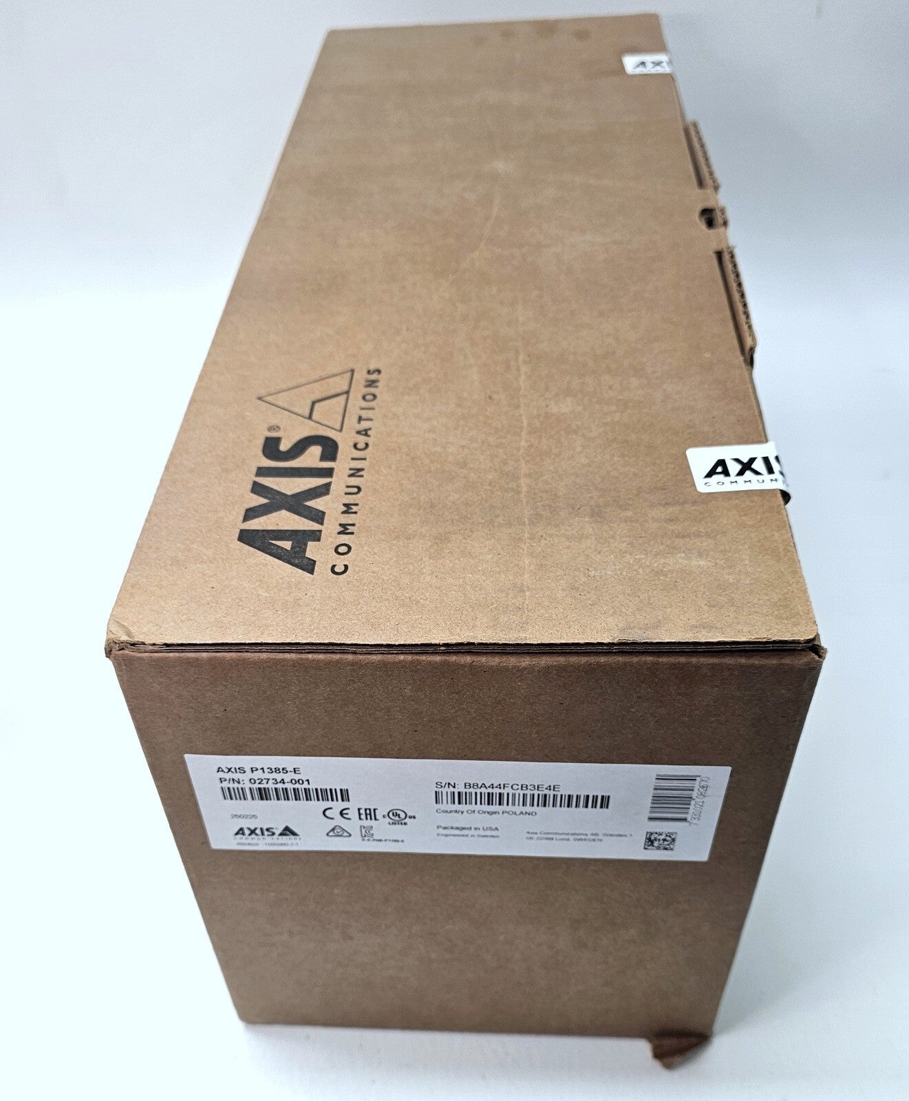 AXIS 02734-001 ~ P1385-E ~ Outdoor Full HD Network Camera 2MP Color ~ NEW In Box|396736380485