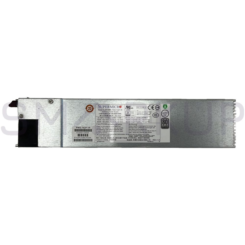 SUPERMICRO PWS-742P-1R Micro Server Power Supply