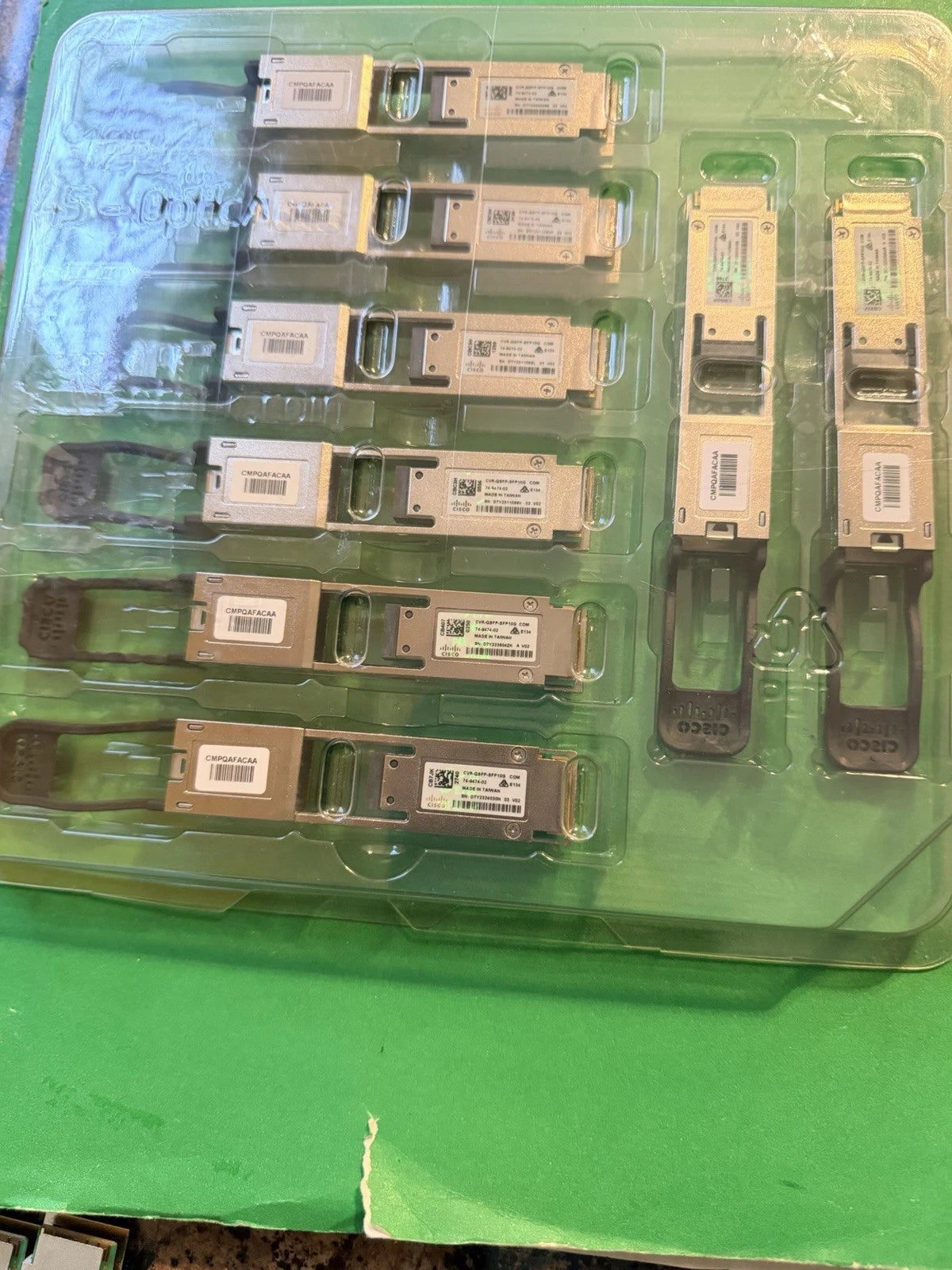 Original Cisco Lots of 30x CVR-QSFP-SFP10G. W/hologram In Stock.