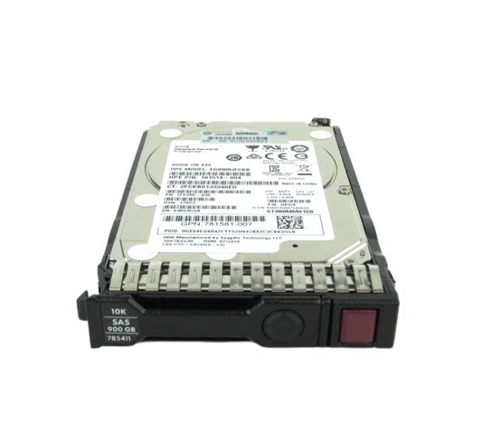 785411-001 785069-B21 HPE 900GB 10K 12G SFF 2.5" SAS SC HDD HARD DRIVE|164043791133