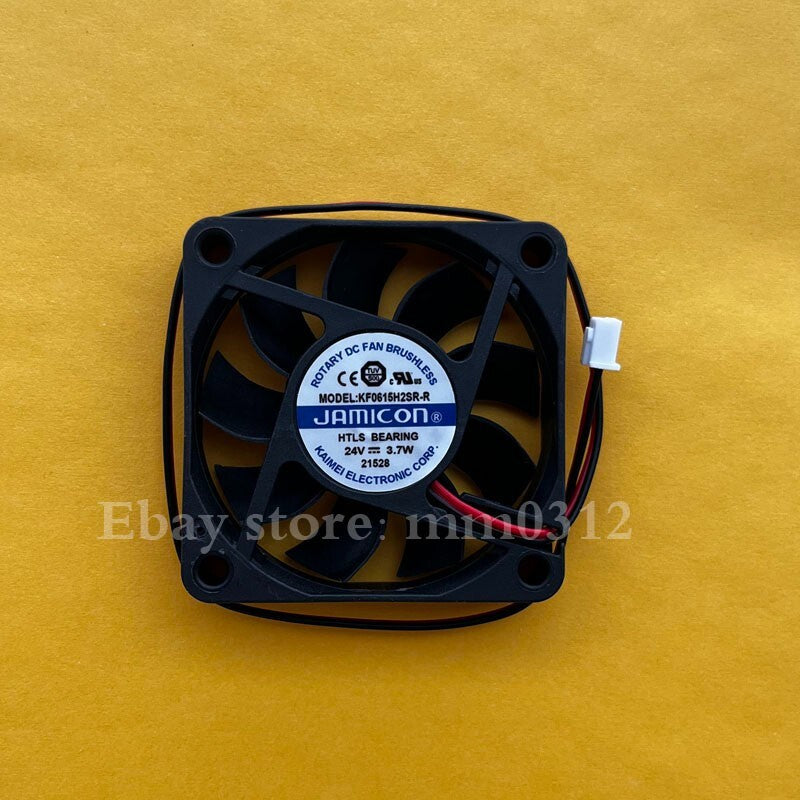 JAMICON KF0615H2SR-R 6015 DC24V 3.7W 6CM 2-Wire Cooling Fan|155787481547