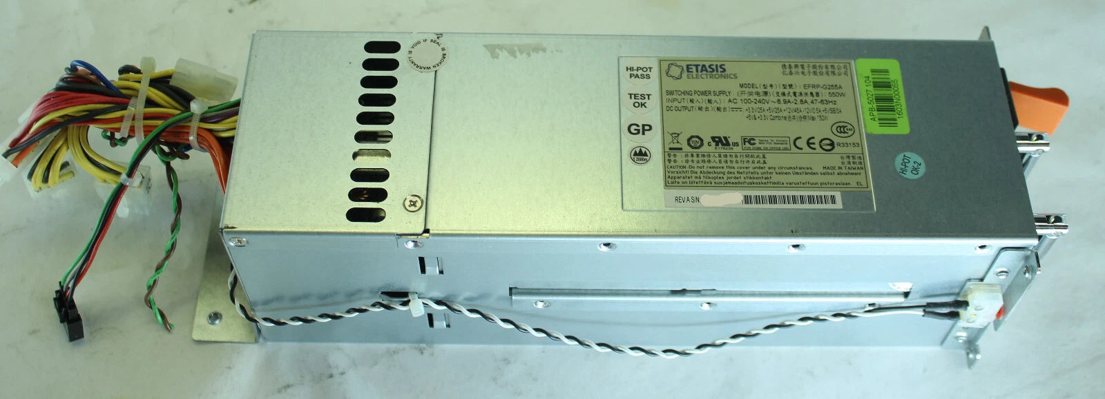 Etasis EFRP-G255A 550Watts 2U CRPS Power Supply Unit|155888806211