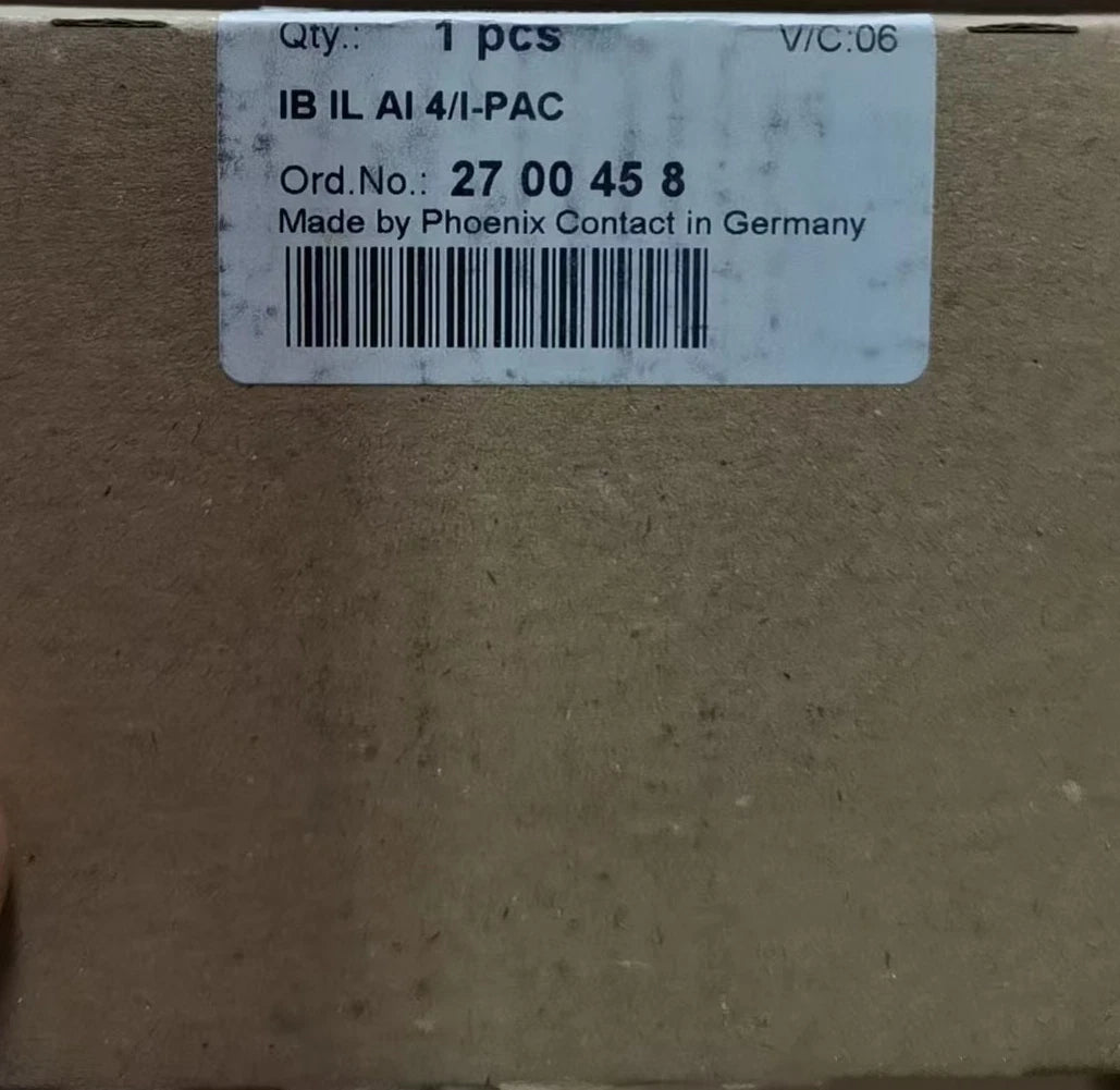 1PC Brand New PHOENIX CONTACT IB IL AI 4/I-PAC 2700458 Analog Input Module