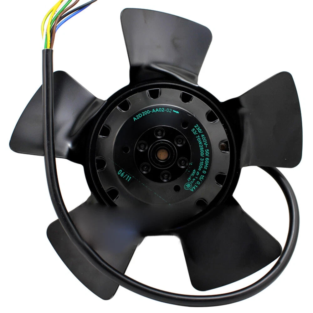 Ebmpapst A2D200-AA02-02 High-Performance 400V 70W Axial Cooling Fan Industrial Grade