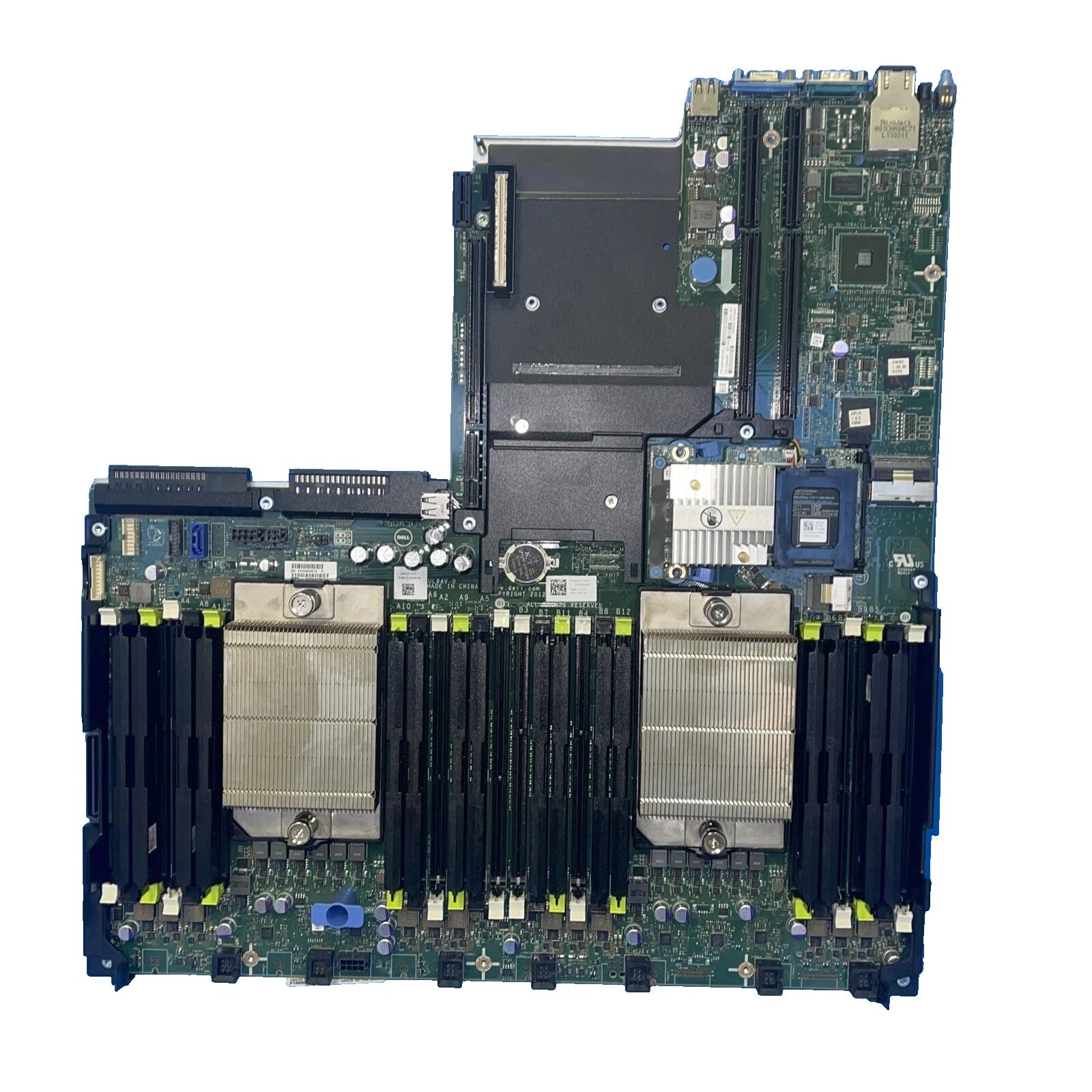Dell PowerEdge R620 0PXXHP MOTHERBOARD  with heatsinks/5CT6D/FM487|286828280086