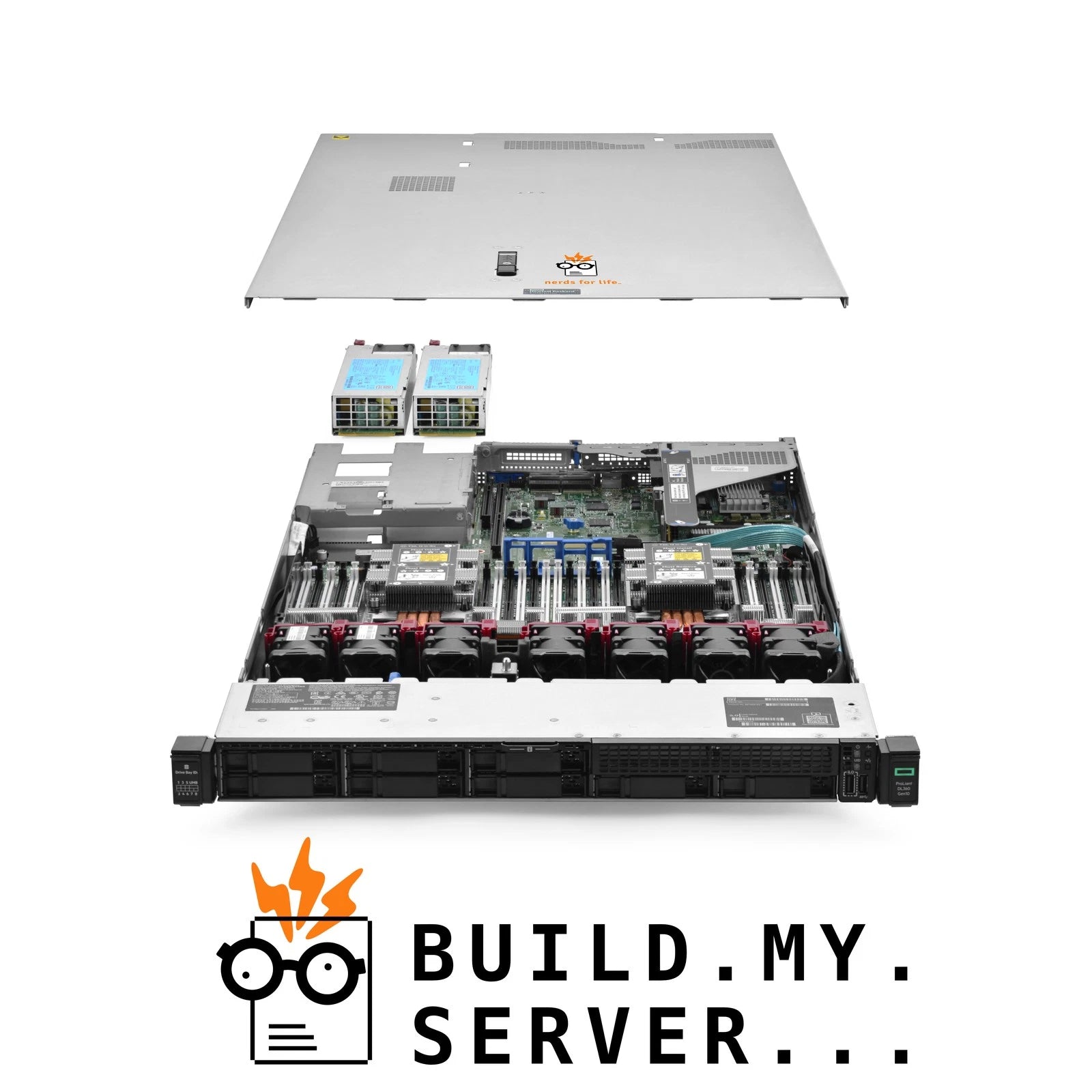 HPE ProLiant DL360 G10 Server 2.30Ghz 24-Core 192GB RAM 1.9TB SSDs Startup VM