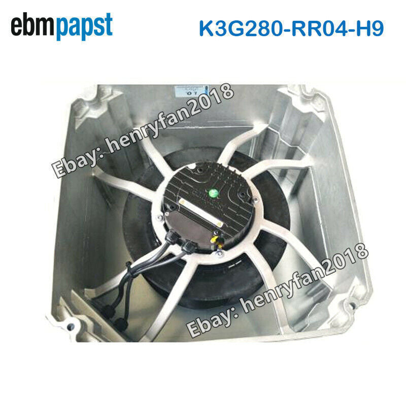 E Fan K3G280-RR04-H9 200~277VAC 520W 2.3A ，E Motor Cooling Fan|186746734380