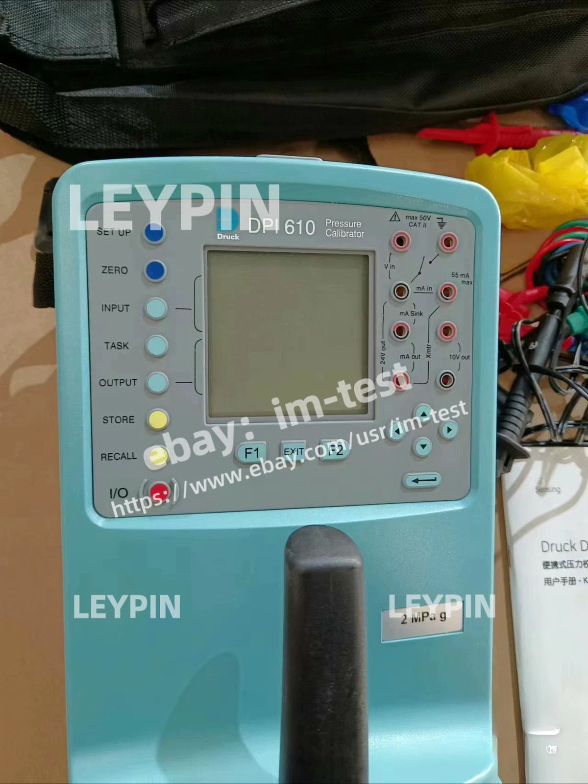 Druck DPI 610 1Mpag Portable Pressure Calibrator used#im#im|286623372850