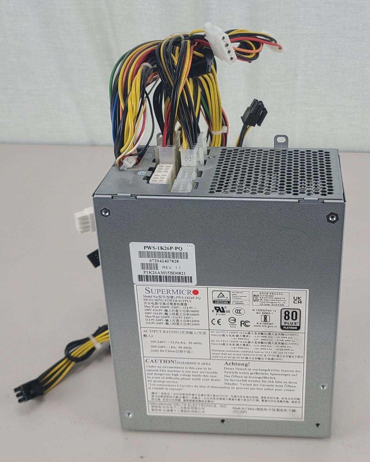Supermicro PWS-1K26P-PQ 1000W Server Switching Power Supply