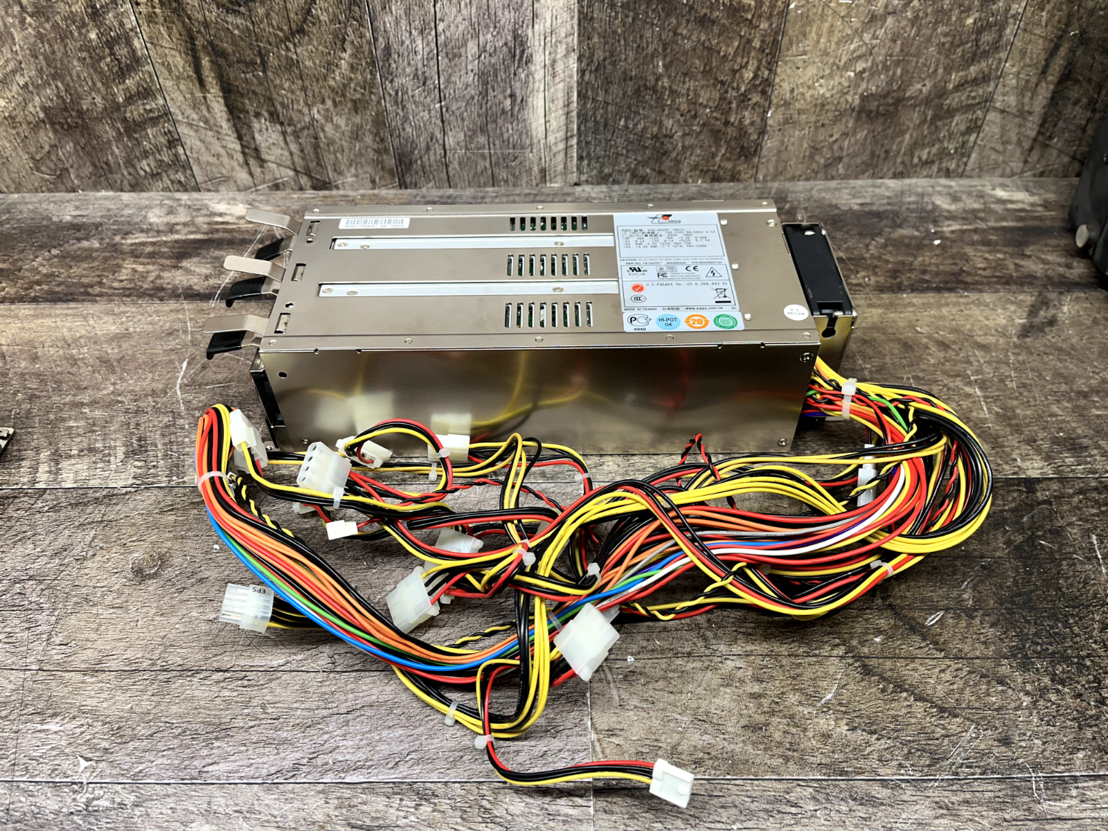 Zippy Emacs 3U 630W 2+1 Redundant PFC EPS12V Unit Only *TESTED WORKING*|116291421620