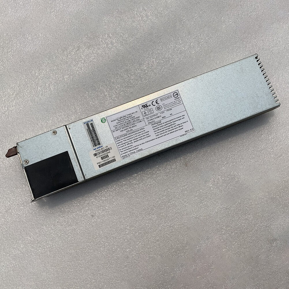 For Supermicro PWS-801-1R 800W Server Redundant Power Supply Module|187370571226