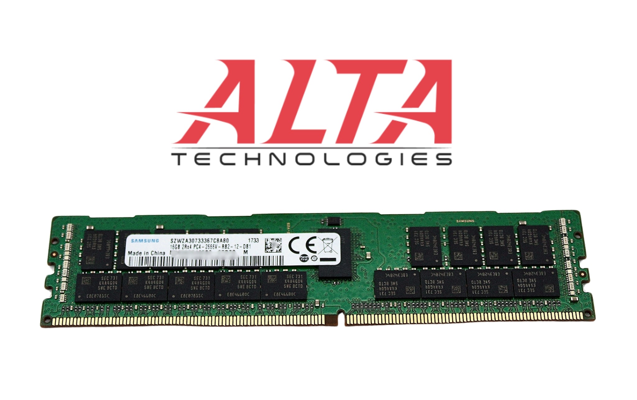 Samsung M393A2K40CB2-CTD 16GB PC4-21300 DDR4-2666 1RX4 ECC