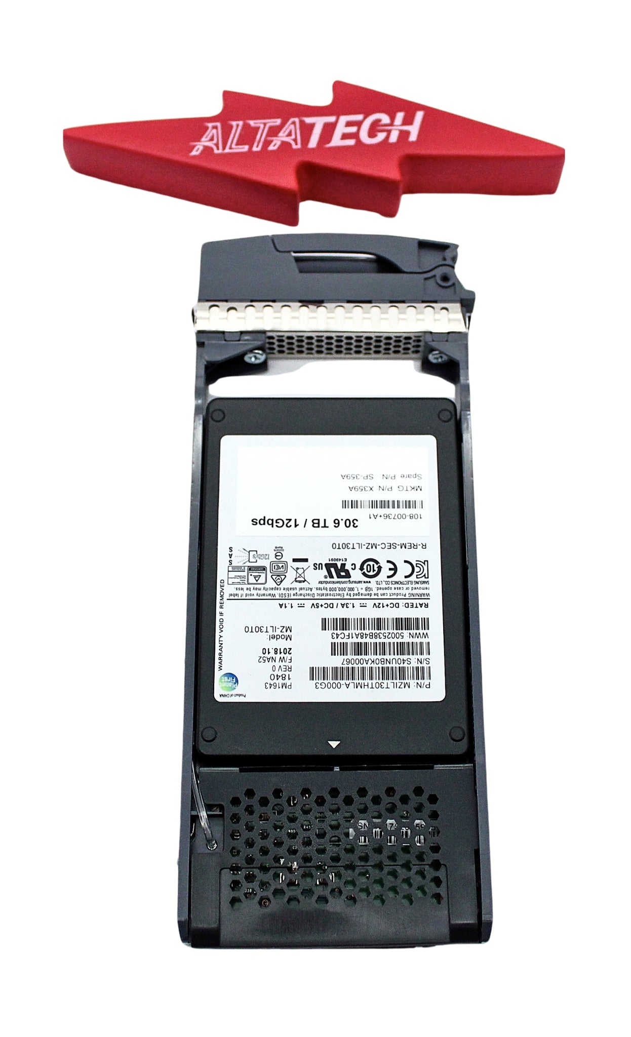 Samsung MZILT30T0 PM1643 30.6TB 12G 2.5" SSD
