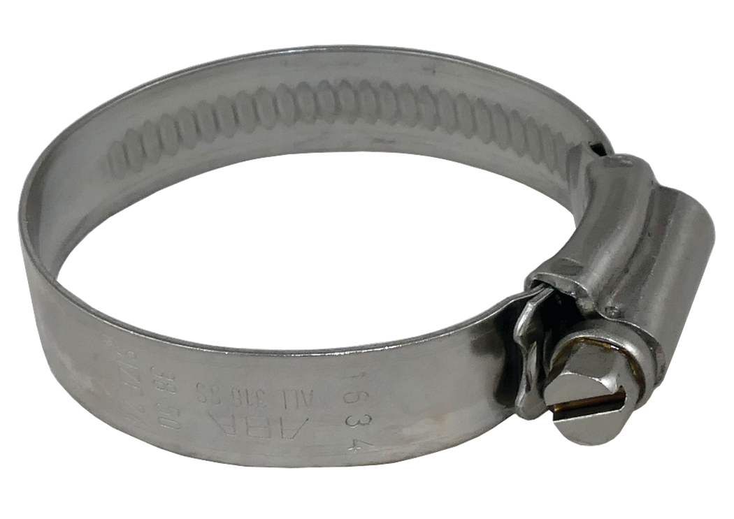 Scandvik 13664 ABA SS Hose Clamps, #32, 10 Pack