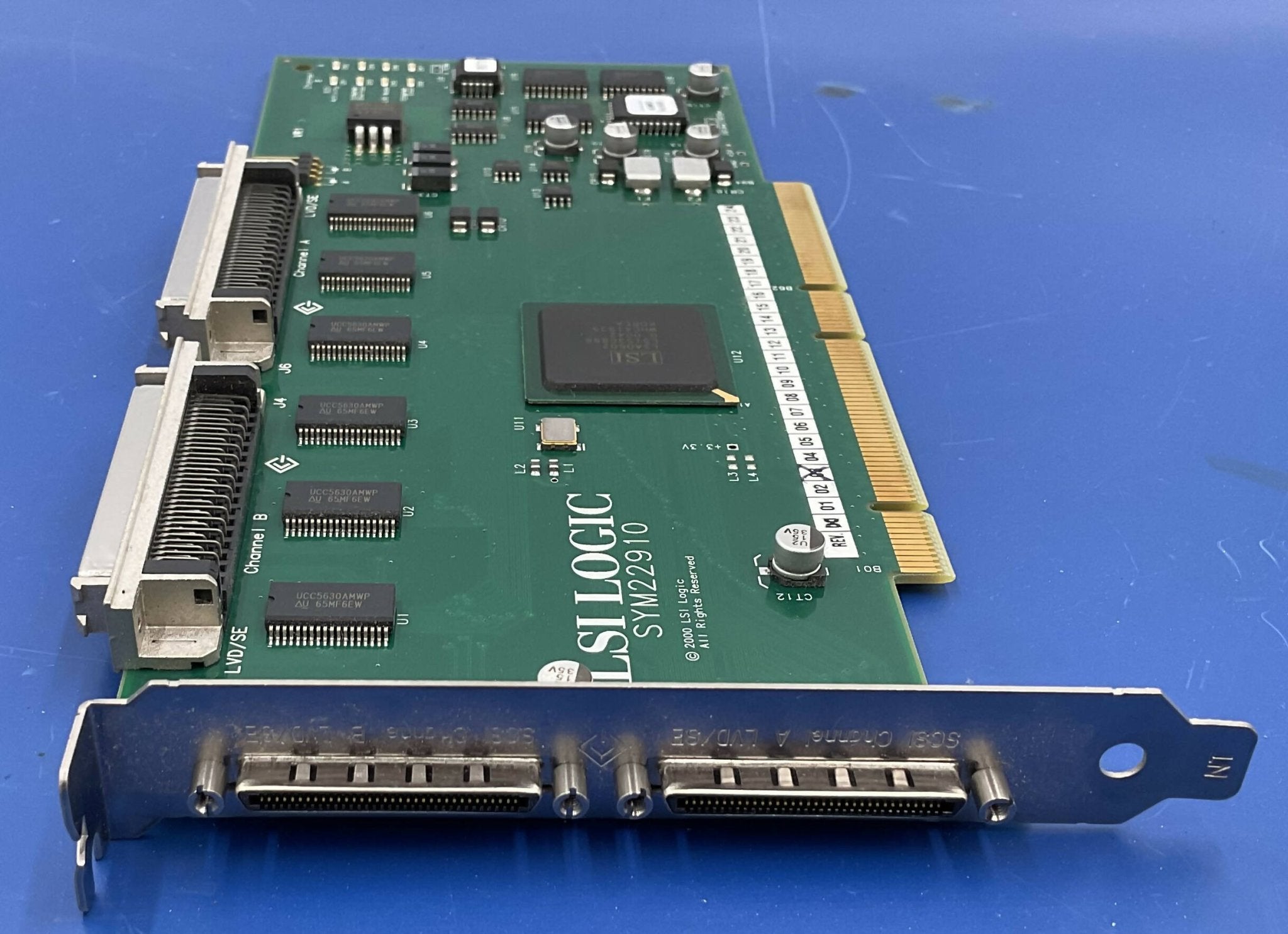 Siemens 5255315 - SCSI Ultra 2 Dual Controller Board Front View | Alo Tech Solutions