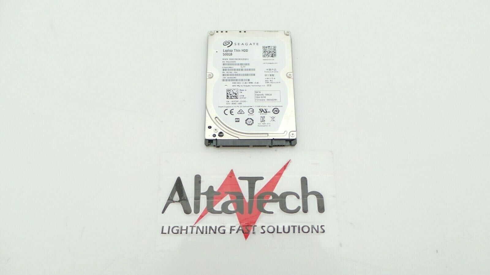 Seagate 7P79P 500GB 7.2K RPM 6G 2.5-inch SATA Hard Drive