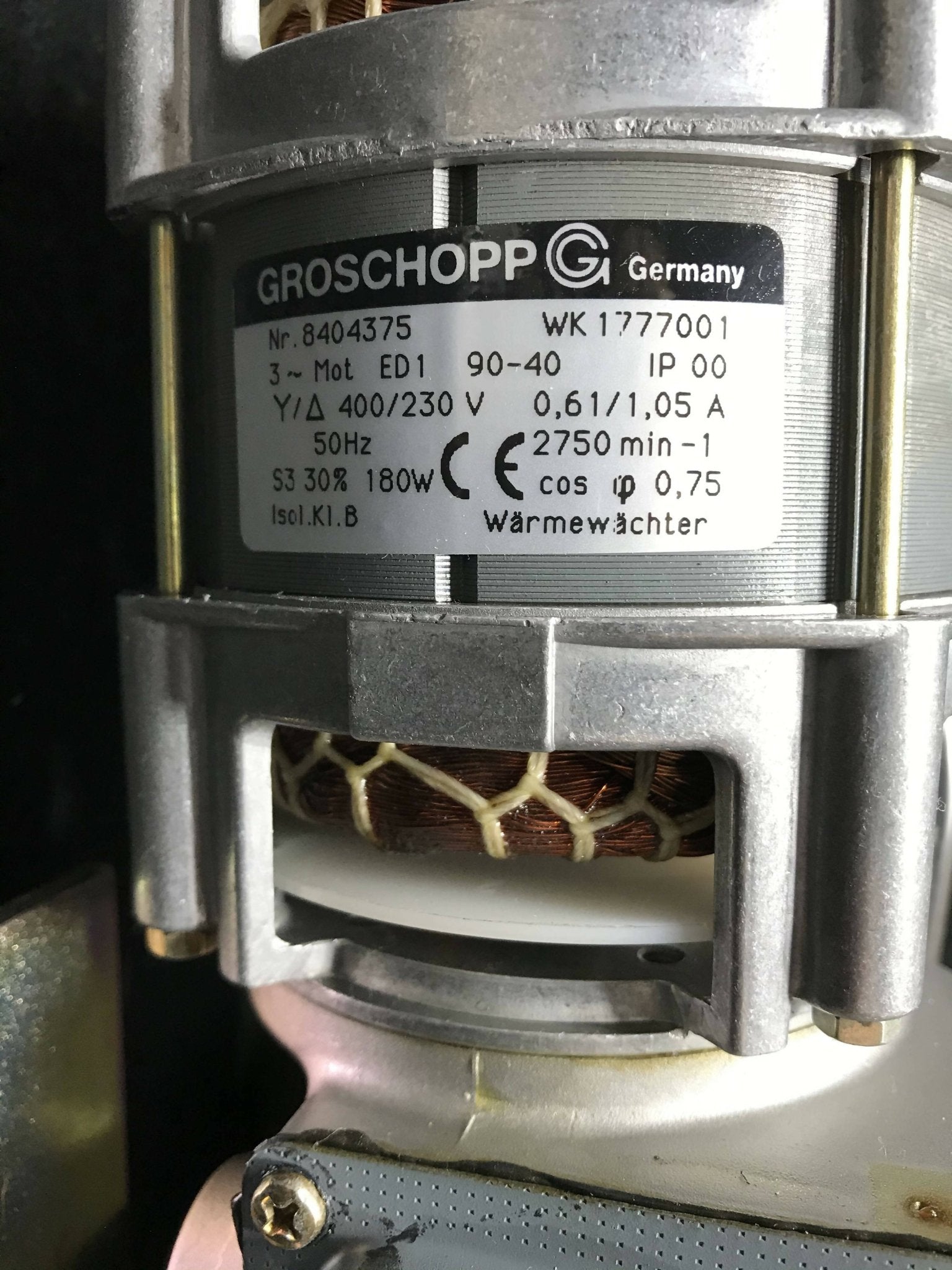 Servo Longitudinal Drive Motor (4512-130-63433 PHILIPS