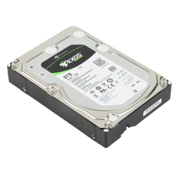 ST8000NM0065 - Seagate Exos 7E8 8TB SAS 12Gb/s 7200RPM 256MB Cache (4Kn 3.5-inch Internal Hard Drive