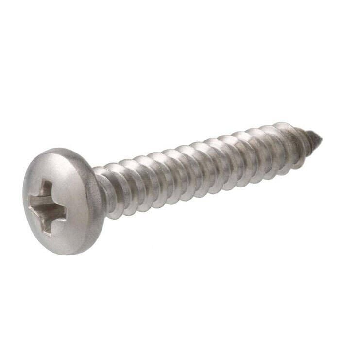Seachoice 59586 Stainless Steel Phillips Tapping Screw - Pan Head