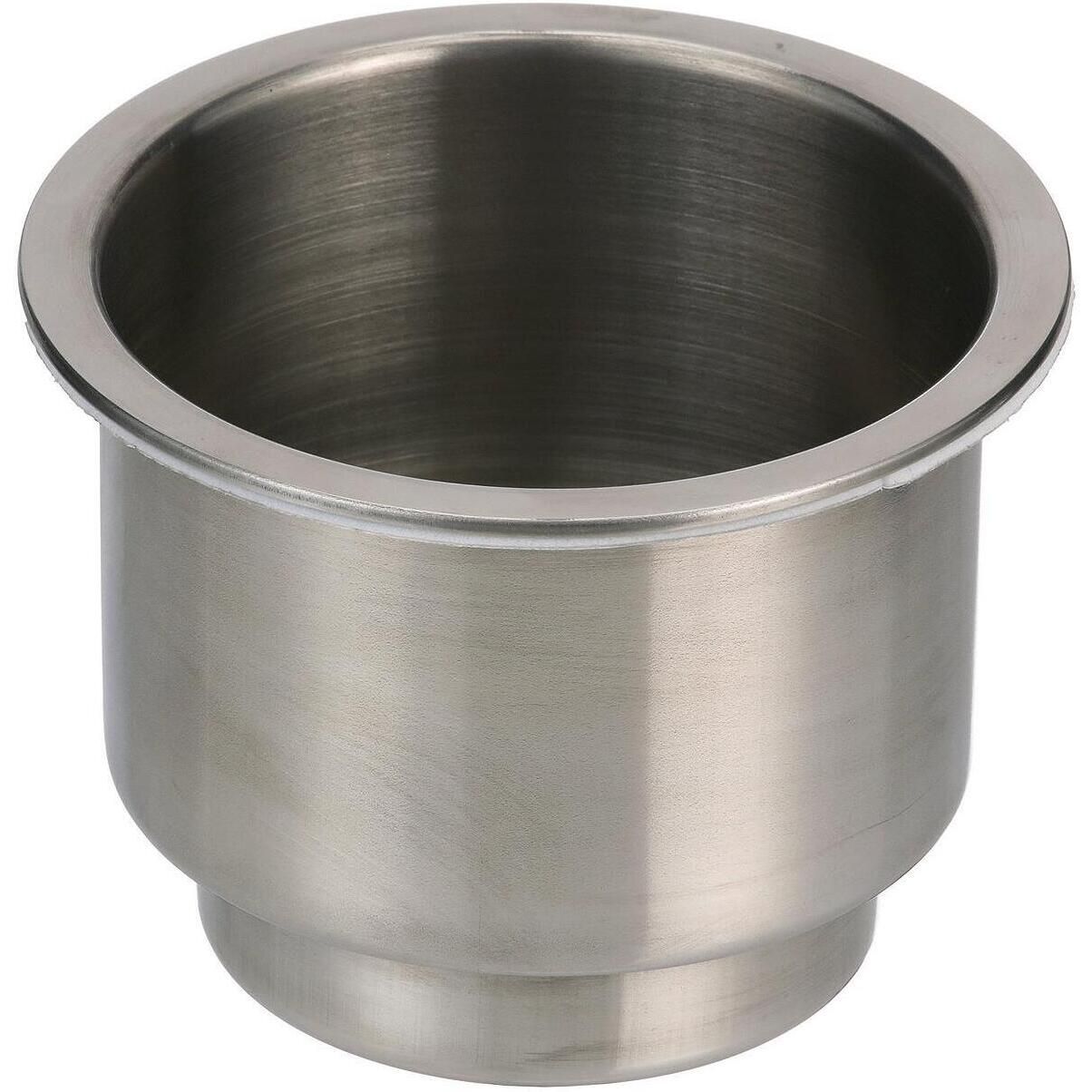 Seachoice 79420 Stainless-Steel Drink Holder With 5/8" Drain
