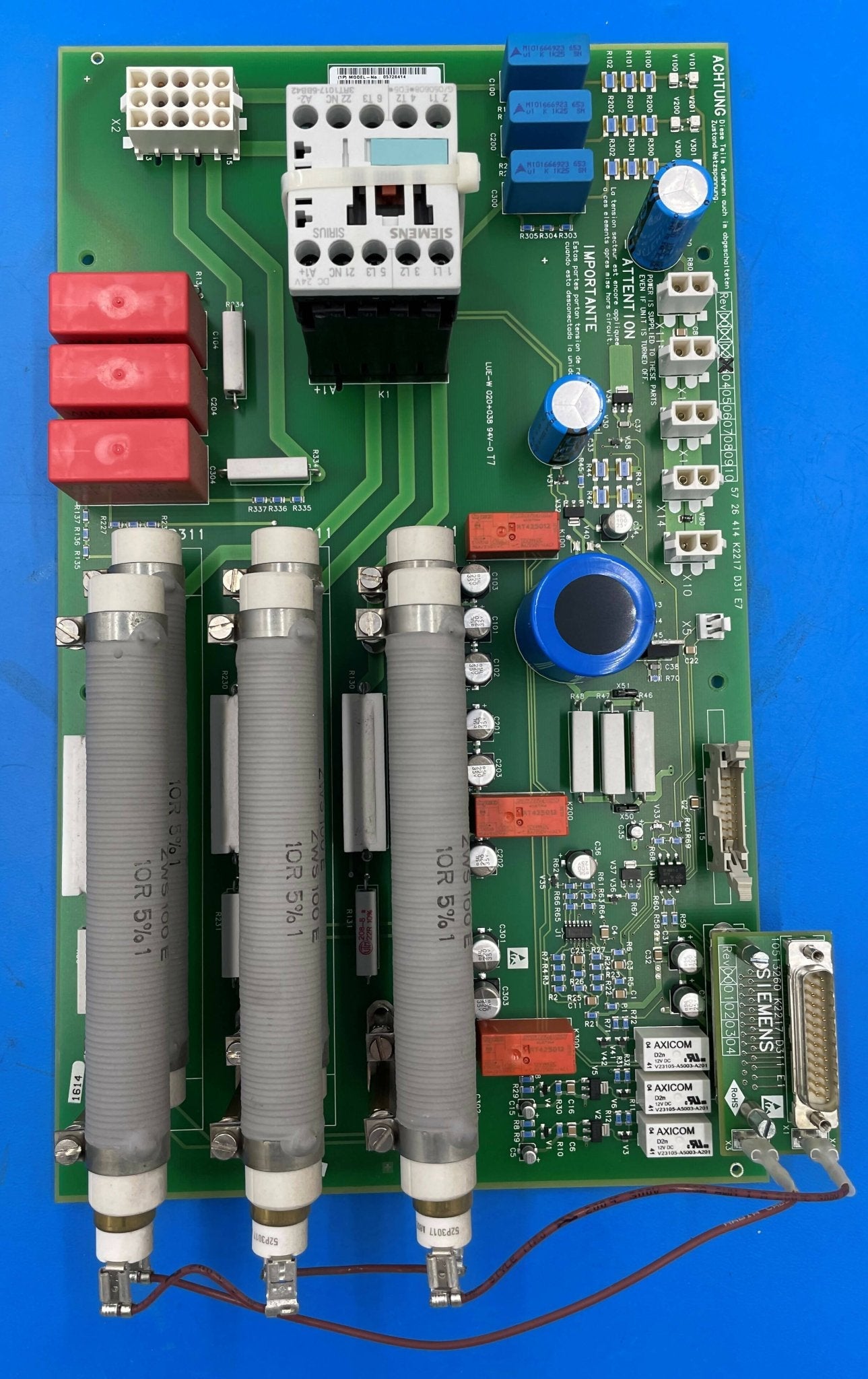 Start Up Unit D31 (05726414/5726414/10513260 Siemens'05726414/10513260