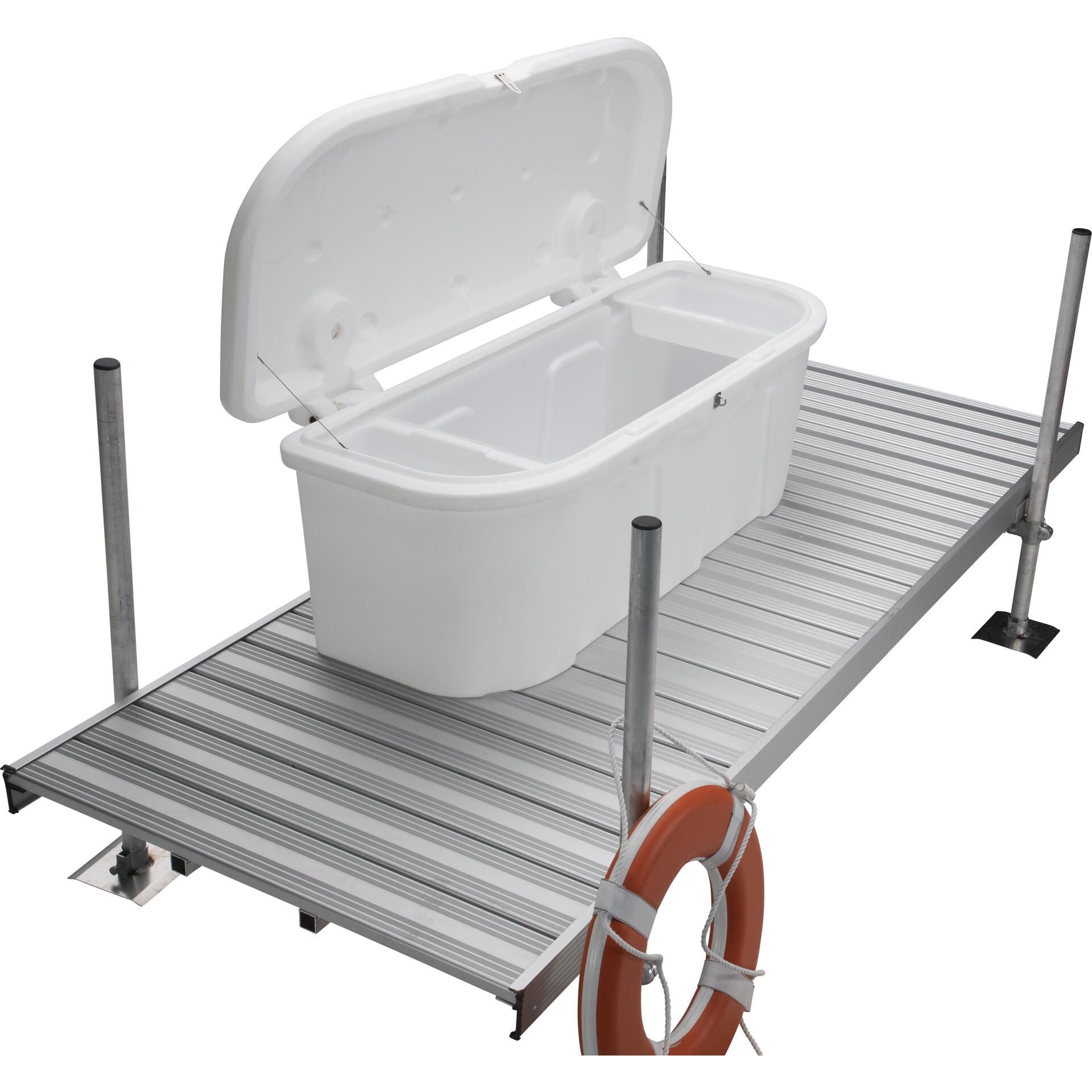 Stow N' Go Dock Box - 67" White