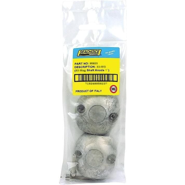Seachoice 95629 Streamlined Shaft Anode w/Allen Screw, Magnesium, Model X6, Size 1-3/8"