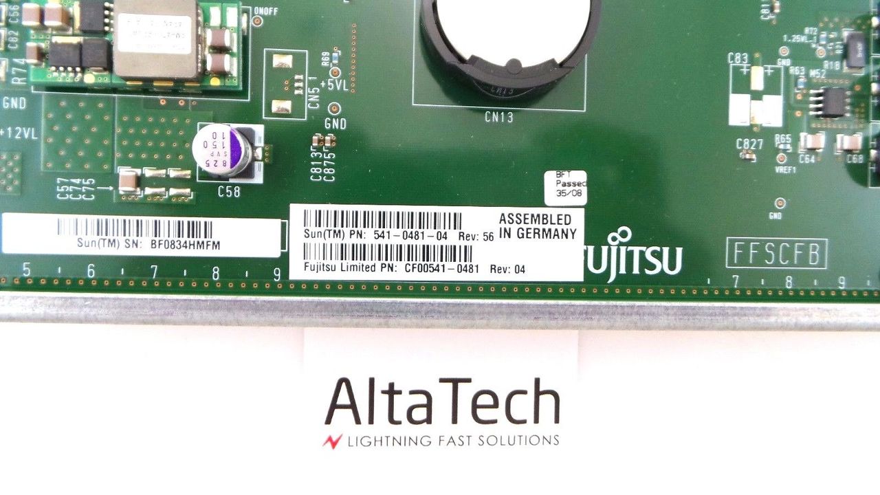 Sun Microsystems 541-0481 Extended System Control Facility Unit - Spar