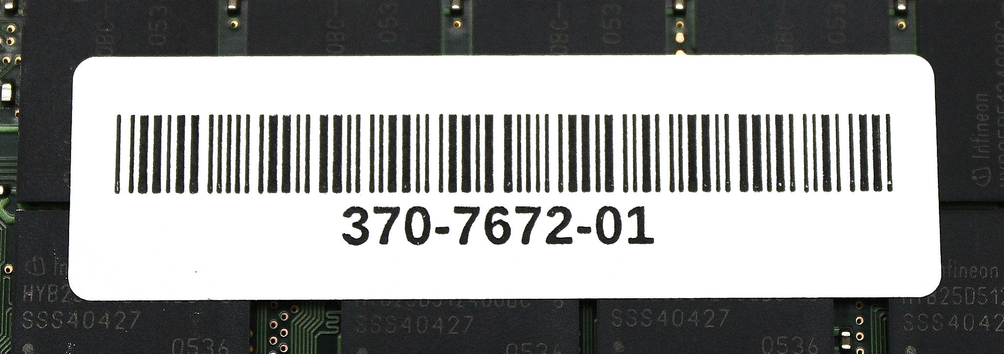 Sun Microsystems 370-7672 2GB PC-2700R DDR-333 DIMM
