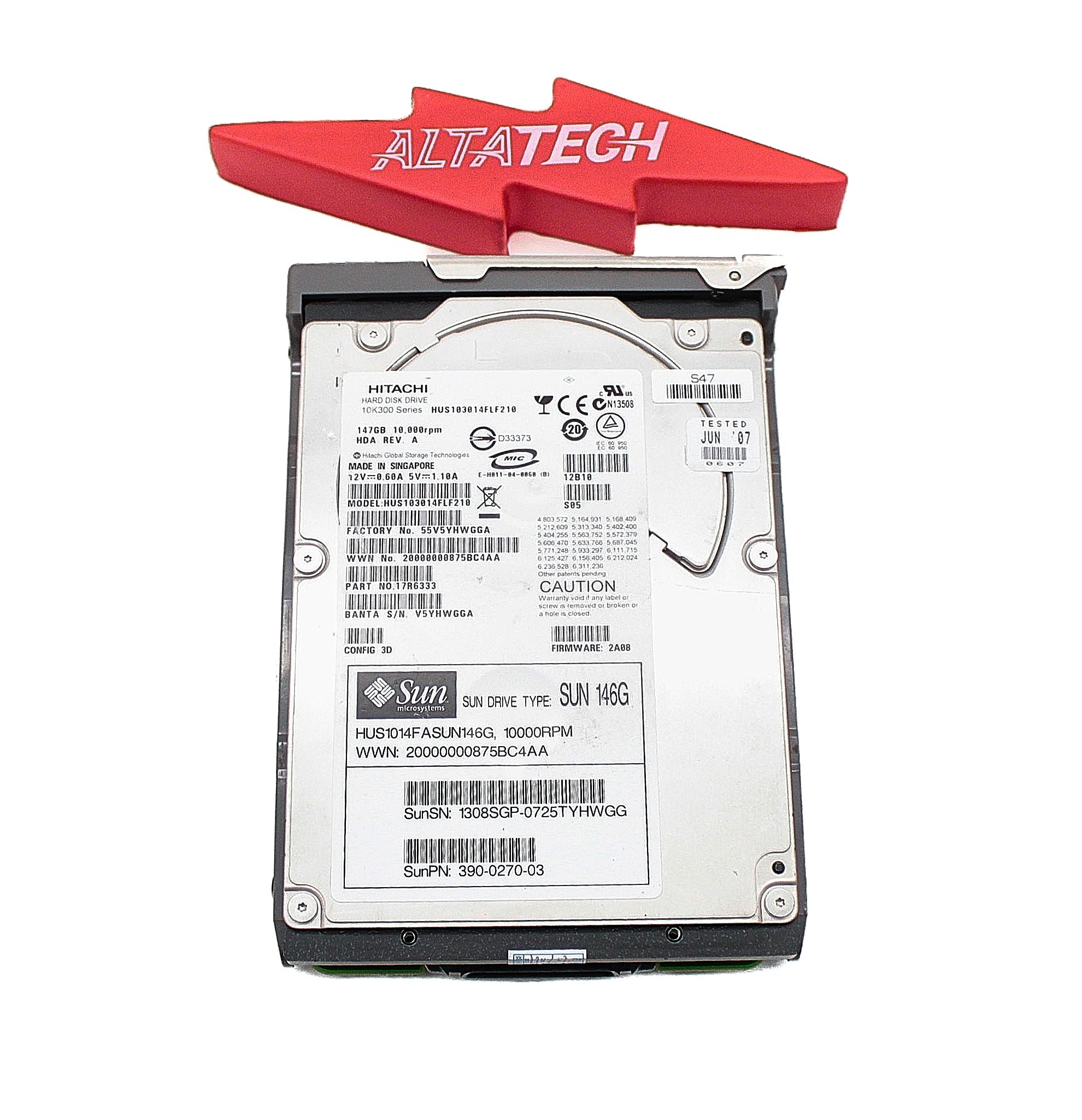 Sun Microsystems 540-6605 146GB 10K FC-ALL HDD