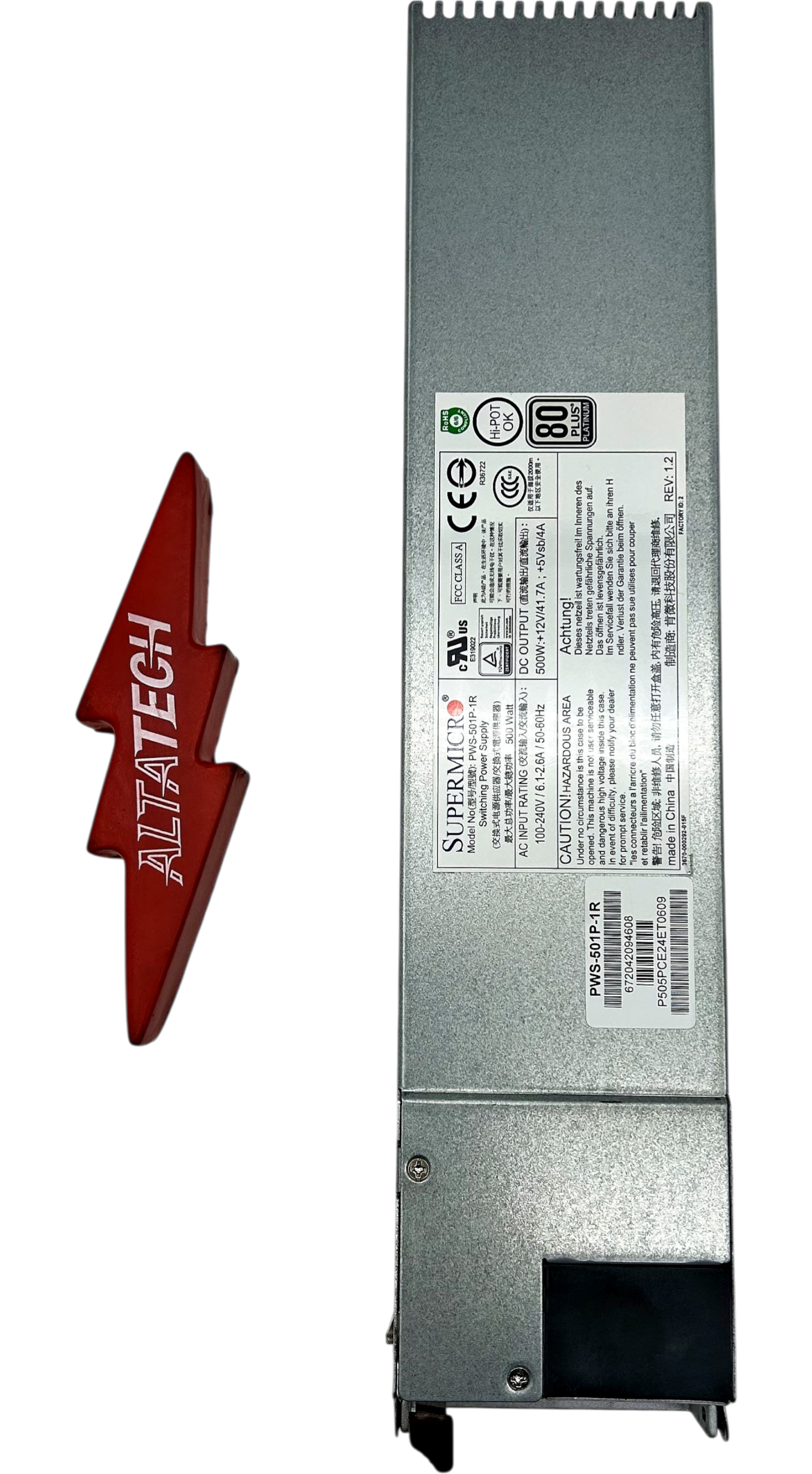 SuperMicro PWS-501P-1R 500W PSU