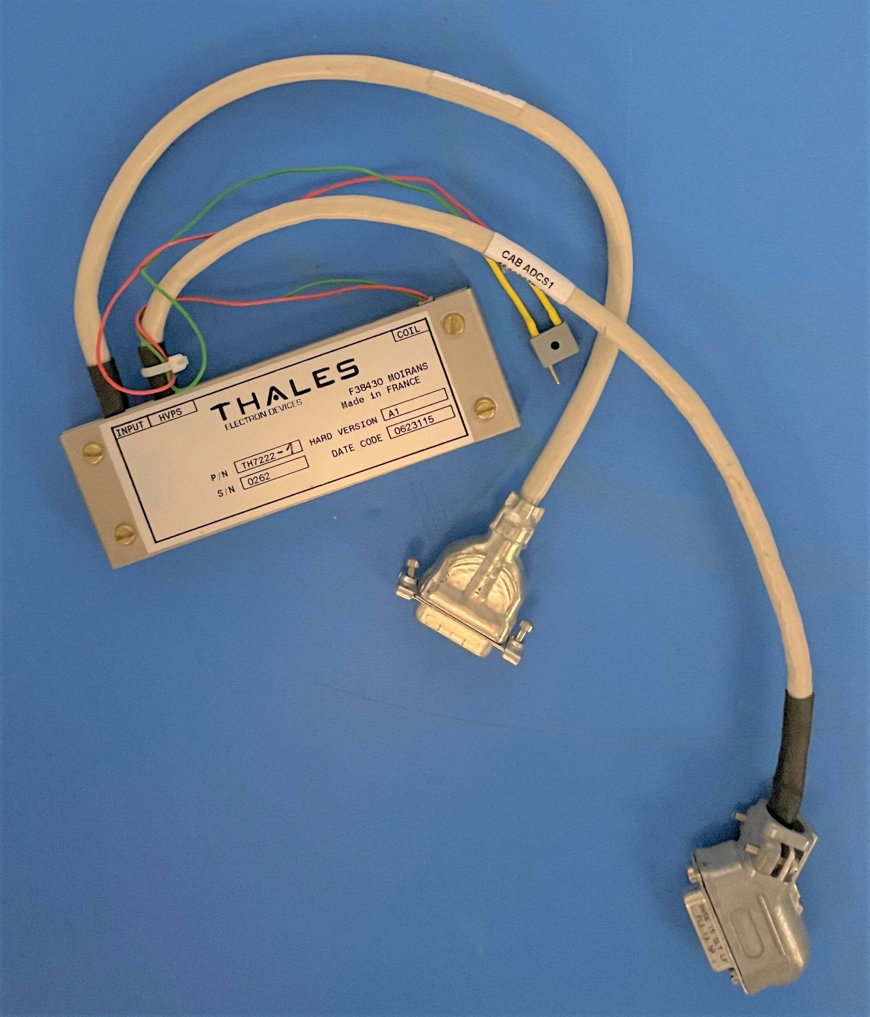 THALES POWER SUPPLY HV (2301231 ACDS/TH7222-1 THALES