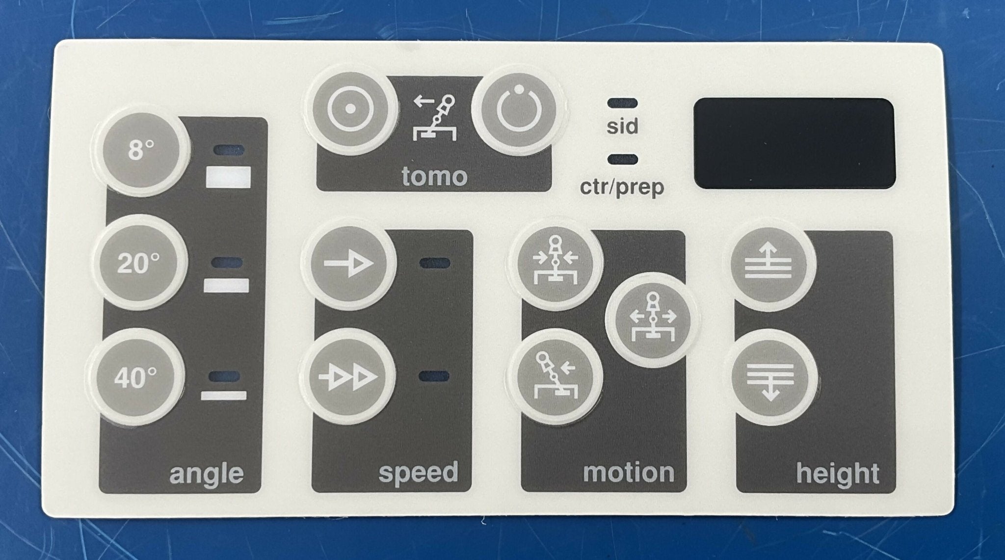 TOMO LINK TABLE SIDE CONTROL COVER (2243518 GE